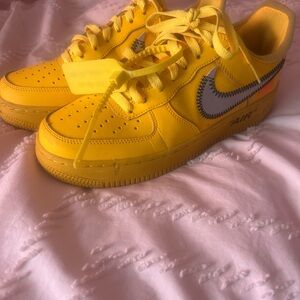 Nike Women Yellow Sneakers